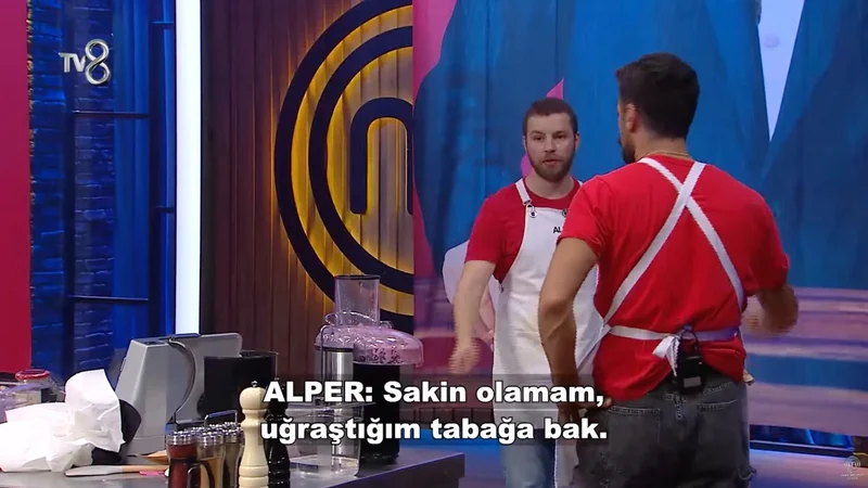 MasterChef Türkiye’de Sinirlerine Hakim Olamadı: Tezgahı Tekmeledi